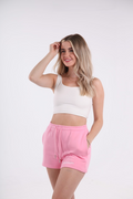 PINK SWEAT SHORTS– SOFFTDUTY